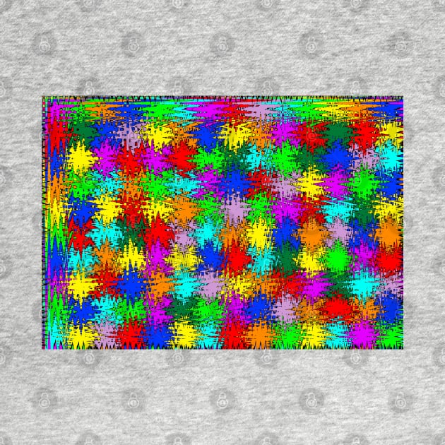 Abstract multicoloured background Jigsaw by Russell102